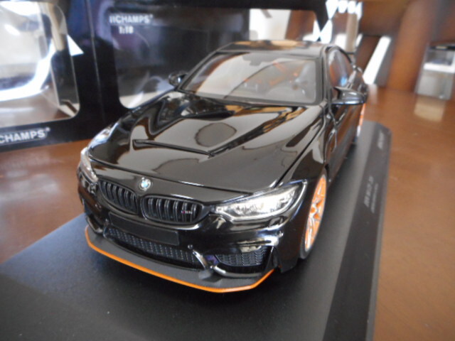 【感謝価格】 M4 BMW ミニチャンプス 1/18 GTS M4 BMW Minichamps ブラック 乗用車