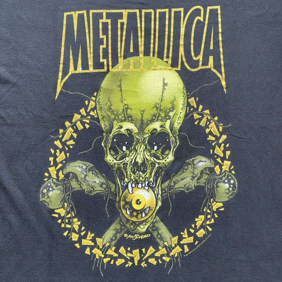 古着 Y2K ワンオクTAKA 着用 Metallica Pushead No Leaf Clover 古着 Y2K ワンオクTAKA 着用 Metallica Pushead No Leaf Clover