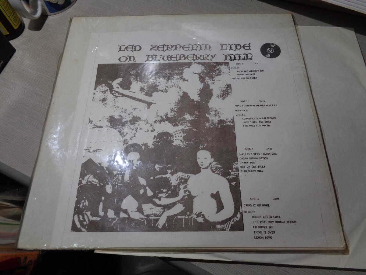 レッド・ツェッペリン，LED ZEPPELIN/LED ZEPPELIN LIVE ON BLUEBERRY HILL(30-A/B，31-A/B NM 2LP