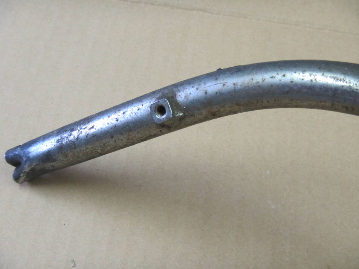 HONDA Honda MONKEY Monkey Z50ZK1 выхлопная труба в это время было использовано включая доставку грязный * ржавчина * сварка следы ремонта * обратная сторона сторона . вмятина есть полировав пожалуйста.