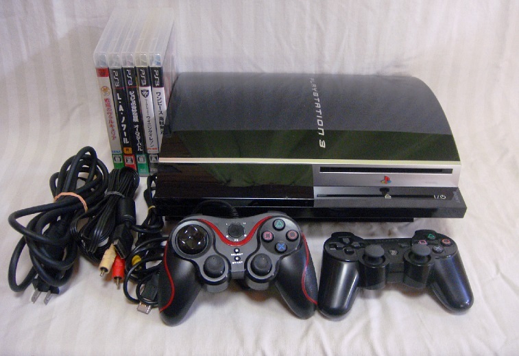 FW3 55初期型PS3本体すぐ遊べるまとめてセット ゲーム付き 保証 FW3 55初期型PS3本体すぐ遊べるまとめてセット ゲーム付き 保証