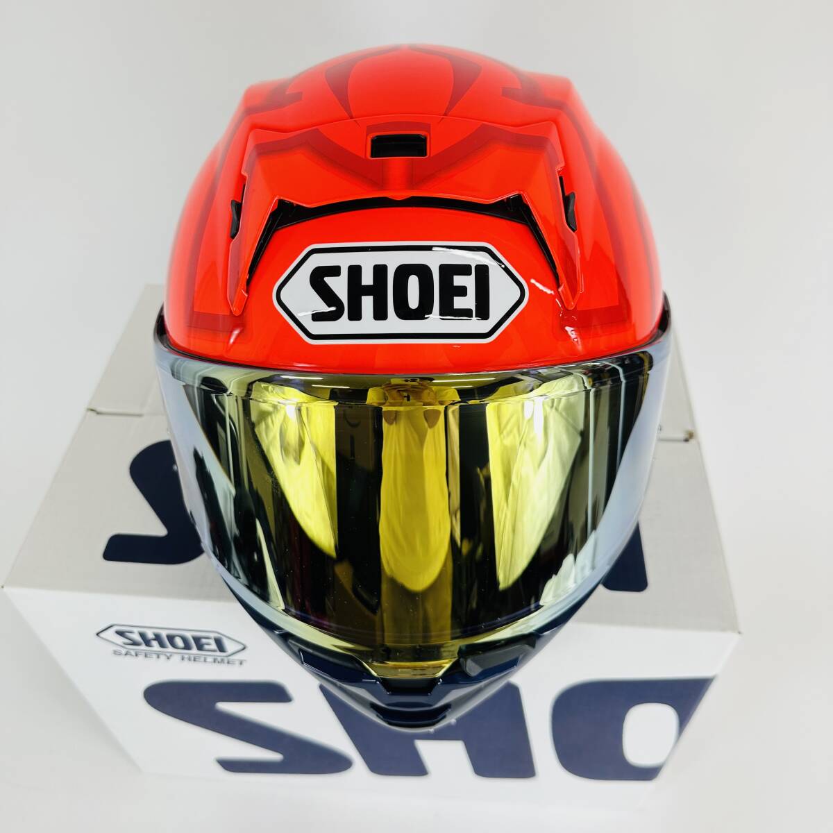 極美品 SHOEI X-Fifteen MARQUEZ7 TC-1 エックス 極美品 SHOEI X-Fifteen MARQUEZ7 TC-1 エックス