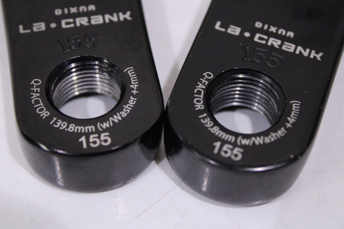 ☆DIXNA ディズナLA CRANK ラ・クランク155mm 46/36T 2x11s ☆DIXNA ディズナLA CRANK ラ・クランク155mm 46/36T 2x11s