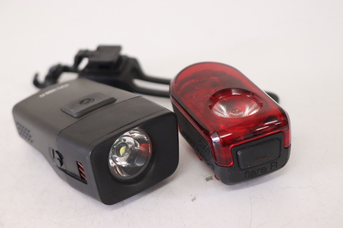 ●BONTRAGER ボントレガー ION 450R／FLARE R USB充電式 前後ライトセット 美品