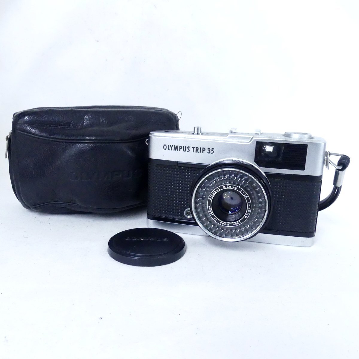OLYMPUS TRIP 35 オリンパストリップ35 F2.8 40mm フィルムカメラ シャッター音OK 現状品 USED /2408C
