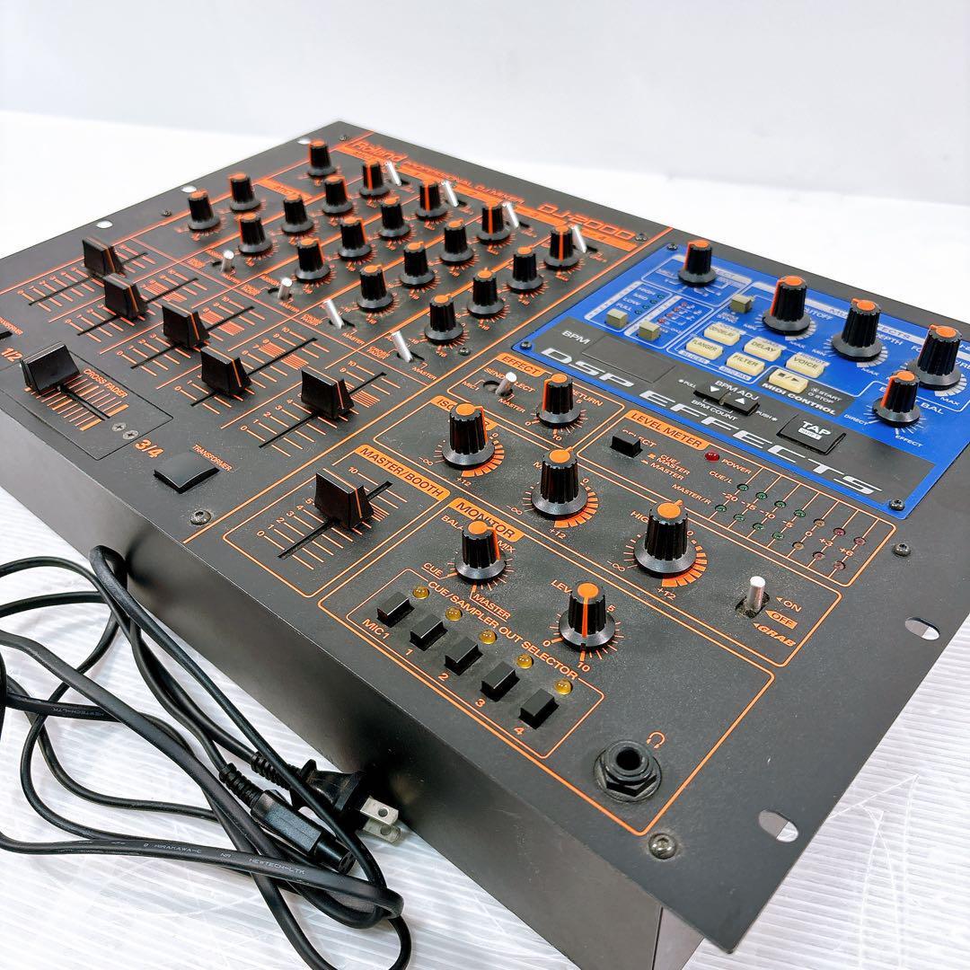 【美品】簡易動作確認済み Roland ローランド DJ-2000 DJミキサー