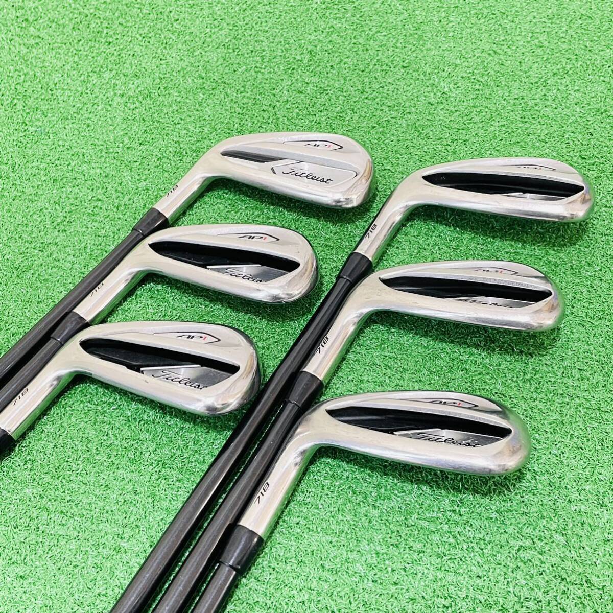 7214 Titleist AP1 718 タイトリスト レフティ 左利き 6本
