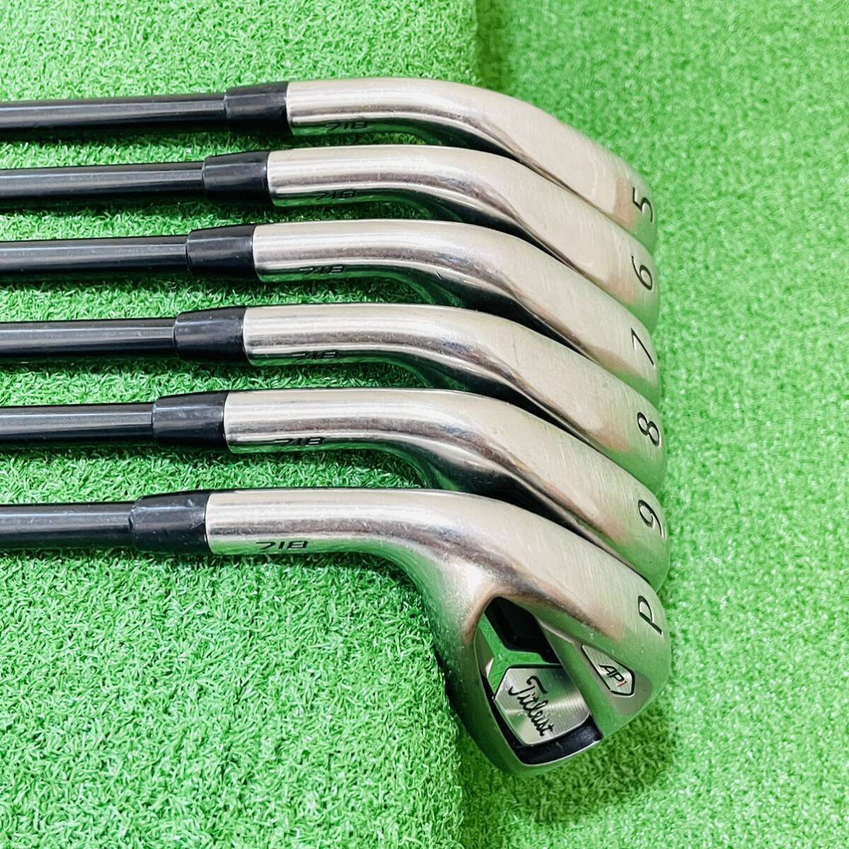 7214 Titleist AP1 718 タイトリスト レフティ 左利き 6本