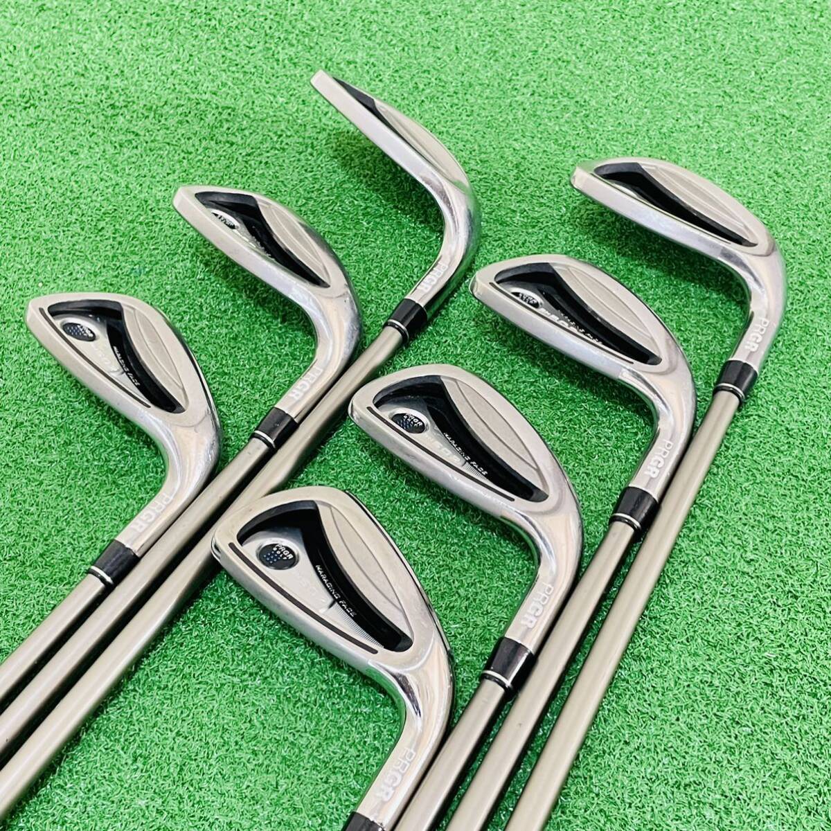 PRGR - supsuperプロギアGN502レディースアイアンセットM30 7250 PRGR GN502 プロギア レディース 7本セット M-30