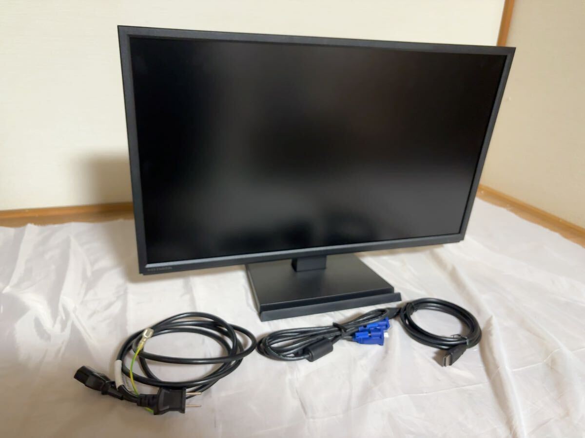 I/O DATA 23.85型ワイド液晶ディスプレイ EX-LDH241DB-B2 通電 I/O DATA 23.85型ワイド液晶ディスプレイ EX-LDH241DB-B2 通電