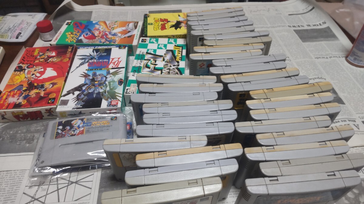 スーパーファミコンソフトいろいろ
