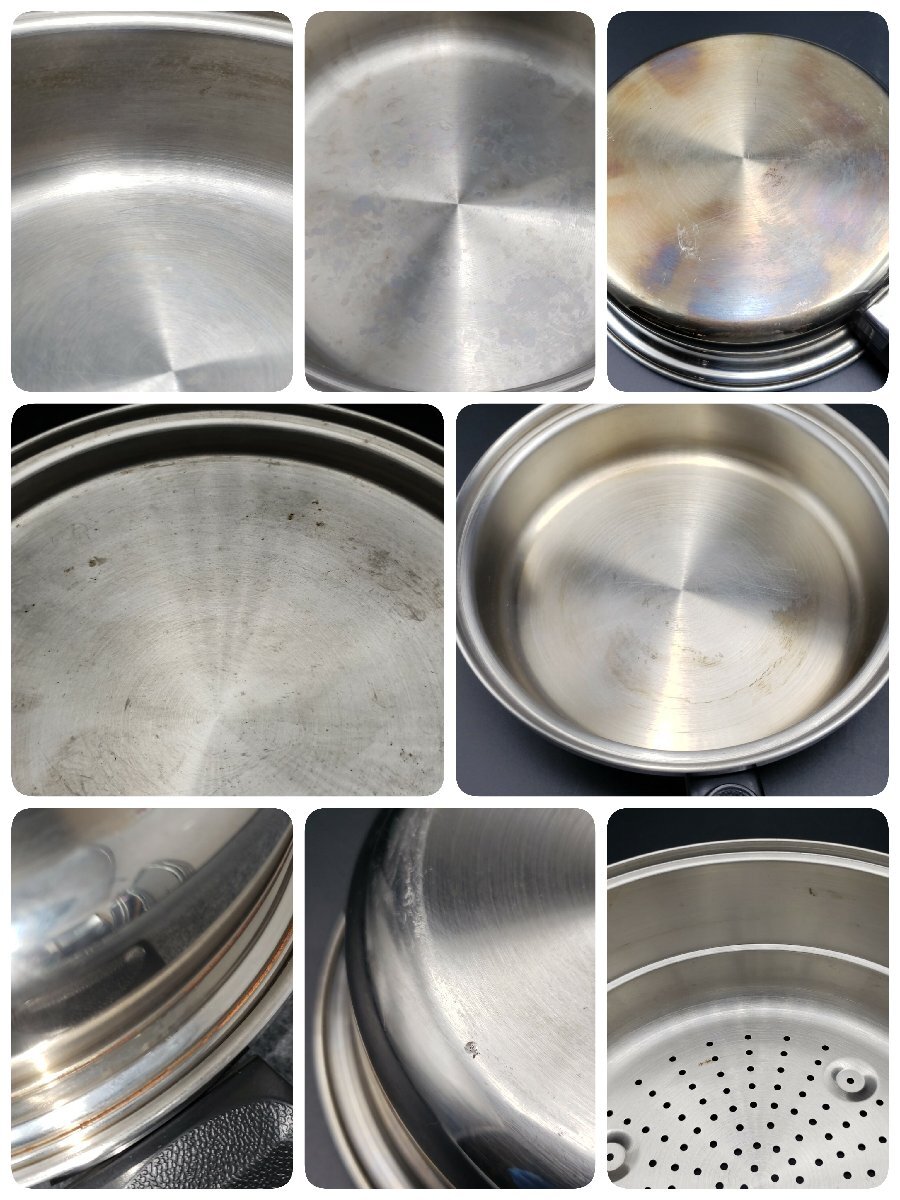 Yahoo!オークション - EHP EKCO 鍋セット made in USA 片手鍋 Yahoo!オークション - EHP EKCO 鍋セット made in USA 片手鍋