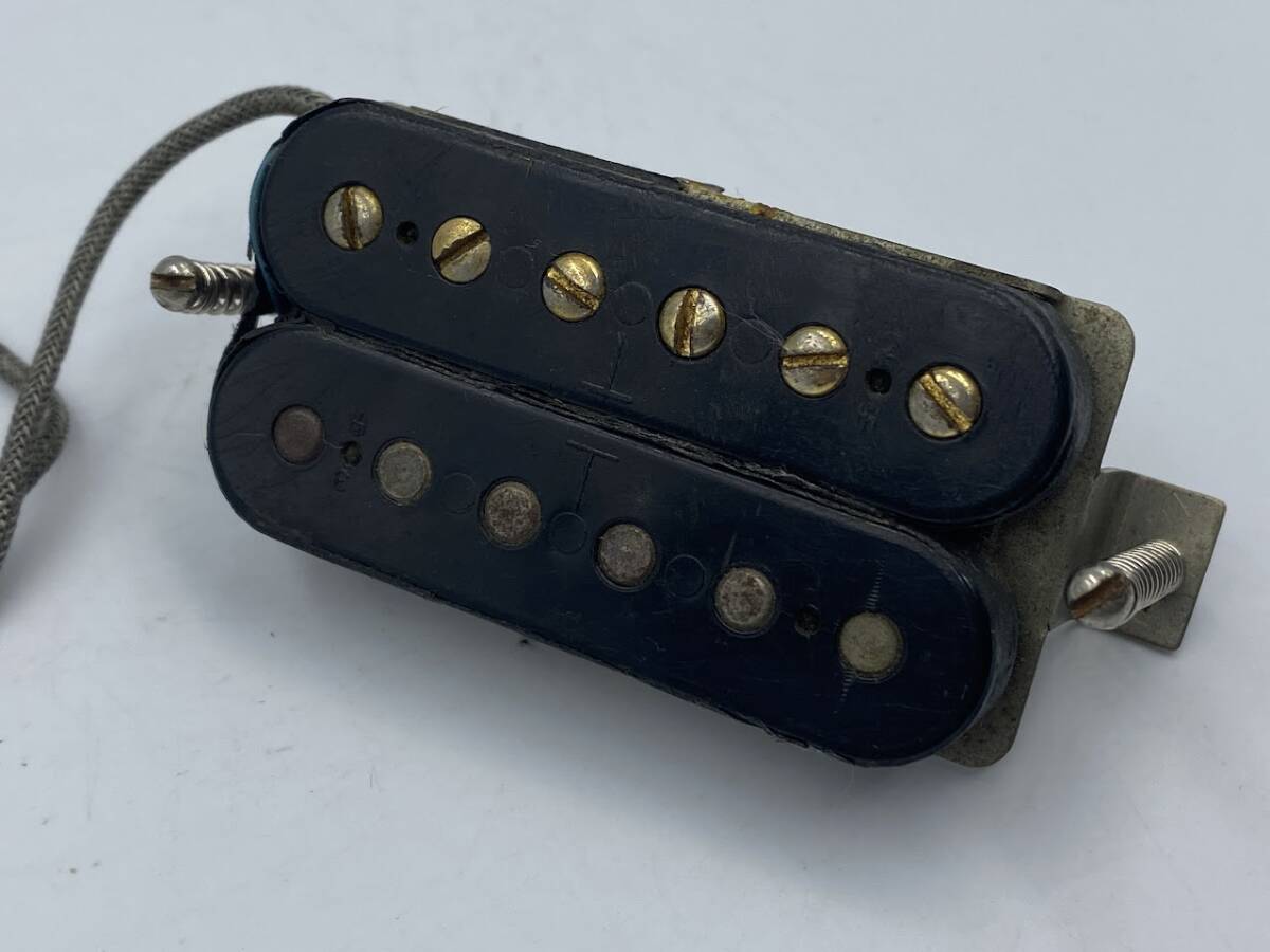 Gibson 刻印ピックアップ Yahoo!オークション - Gibson Pickup T-Top ハムバッカー 刻印