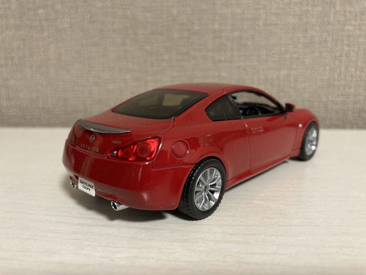  Kyosho Nissan модель машина коллекция купе V36 Skyline 1/43 Kyosho Jkore красный 