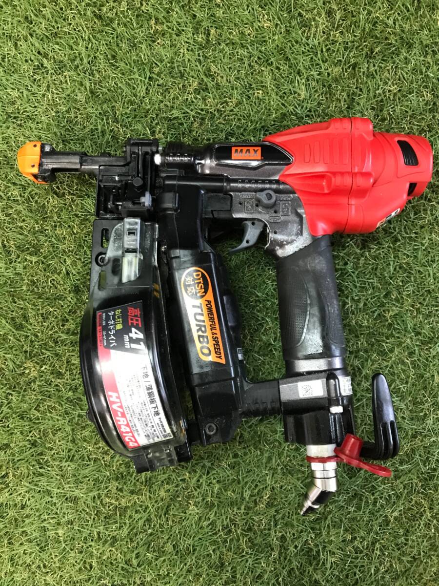 中古品】MAX(マックス) 41㎜高圧ねじ打機(ターボドライバ マイ 中古品】MAX(マックス) 41㎜高圧ねじ打機(ターボドライバ マイ