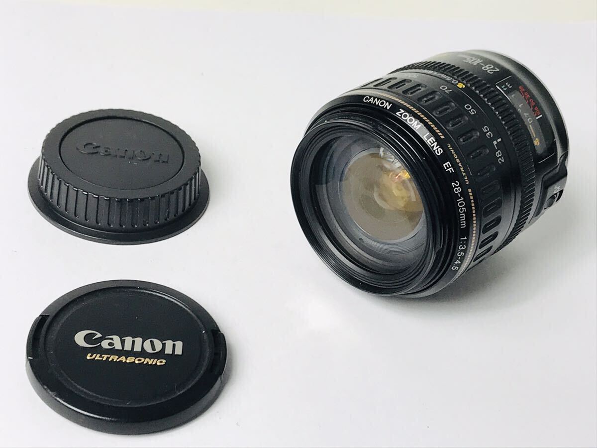 CANON EF 28-105mm 1:3.5-4.5 キャノン ズームレンズ AF OK ジャンク扱い ② CANON EF 28-105mm 1:3.5-4.5 キャノン ズームレンズ AF OK ジャンク扱い ②