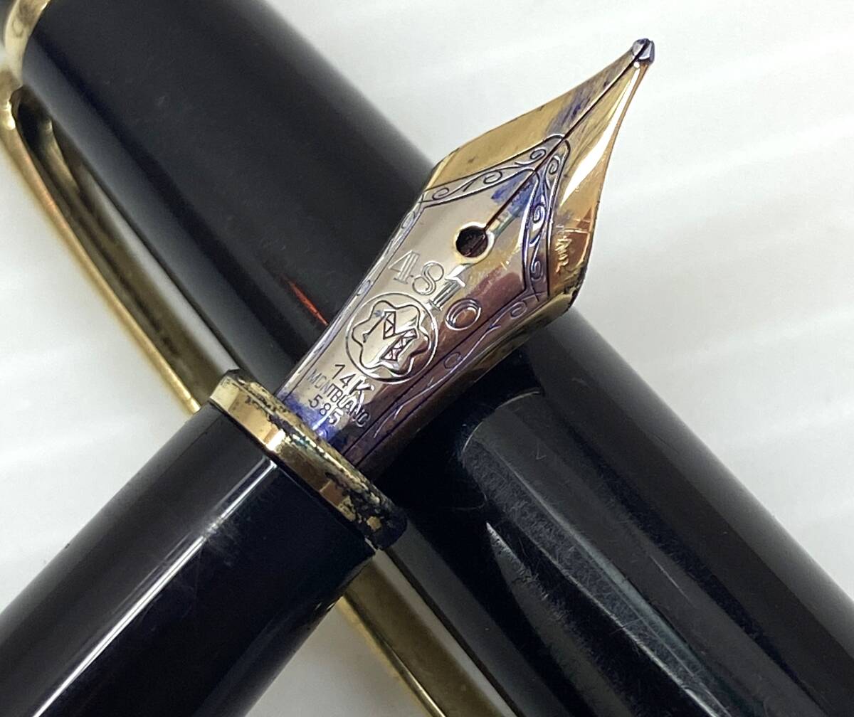 #5711 Mont Blanc モンブラン 万年筆 14K刻印 585刻印 2点 おまとめ 現状品