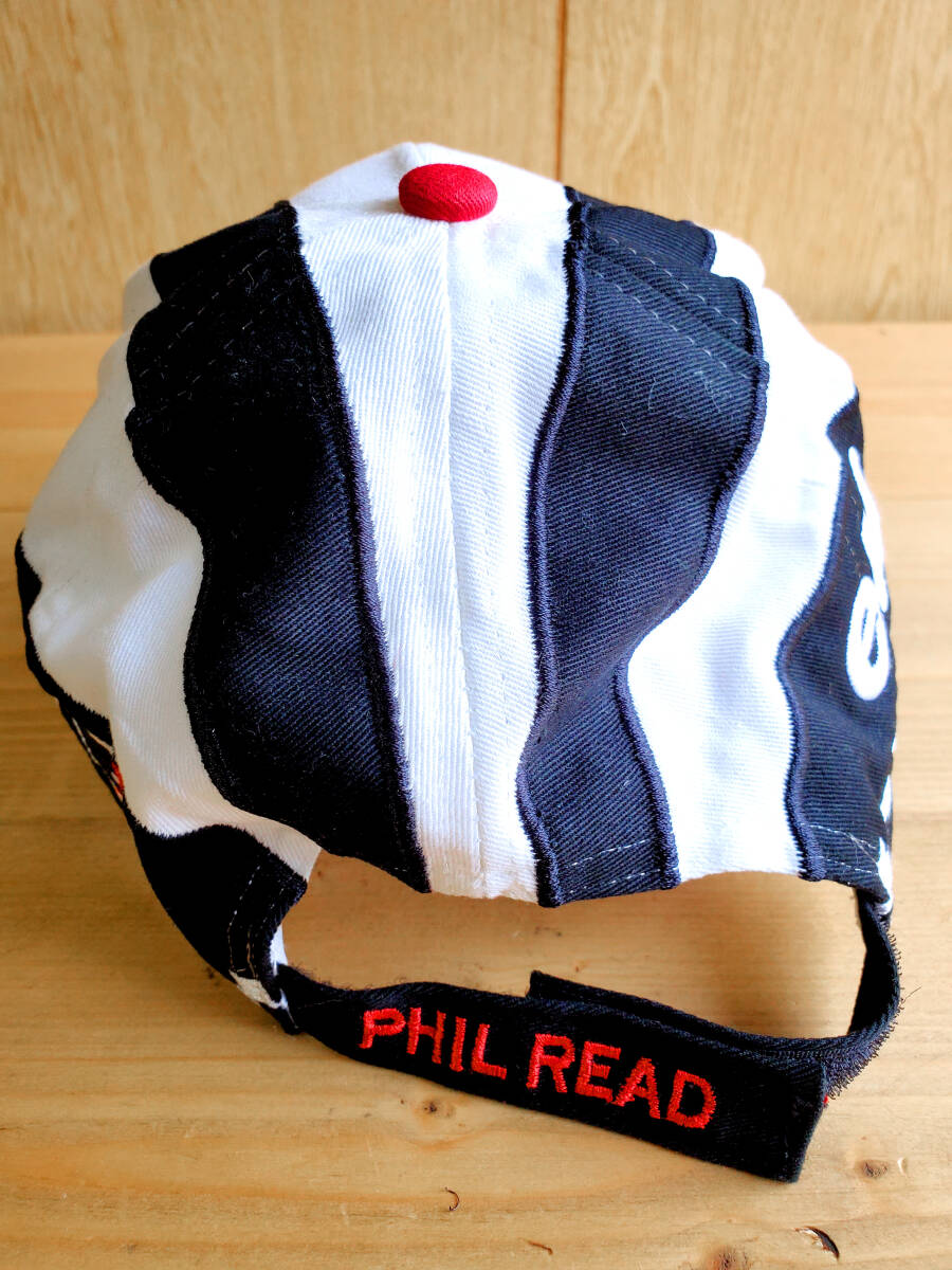 ★GPレジェンド!! 直筆サイン入!!★ フィル・リード 帽子 キャップ アグスタ ヤマハ RD RA TD ノートン トライアンフ ジレラ DUCATI AGUSTA_画像4