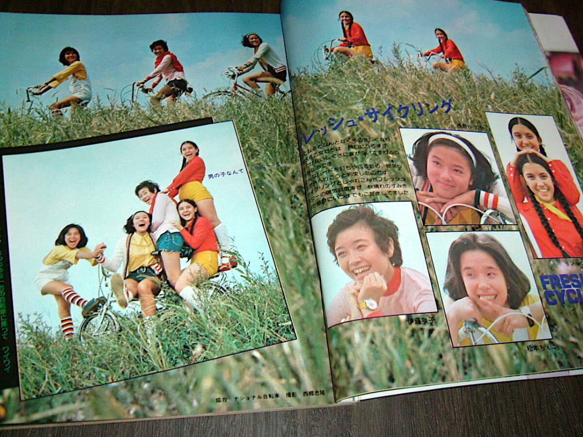 平凡1974年11月号◇桜田淳子pin/山口百恵/早乙女愛/麻丘めぐみ 平凡1974年11月号◇桜田淳子pin/山口百恵/早乙女愛/麻丘めぐみ