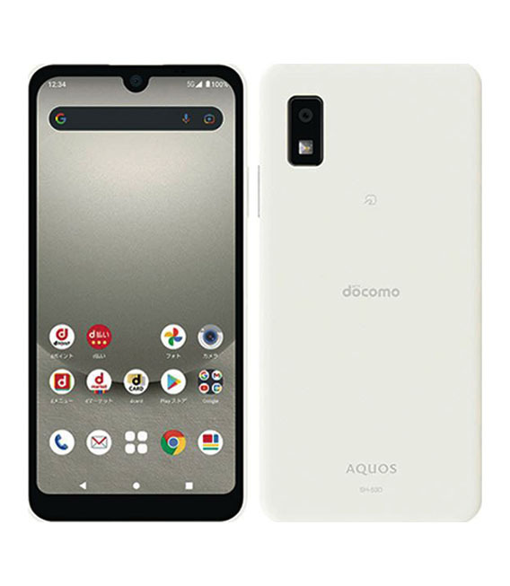 AQUOS wish3 SH-53D[64GB] docomo ホワイト【安心保証】