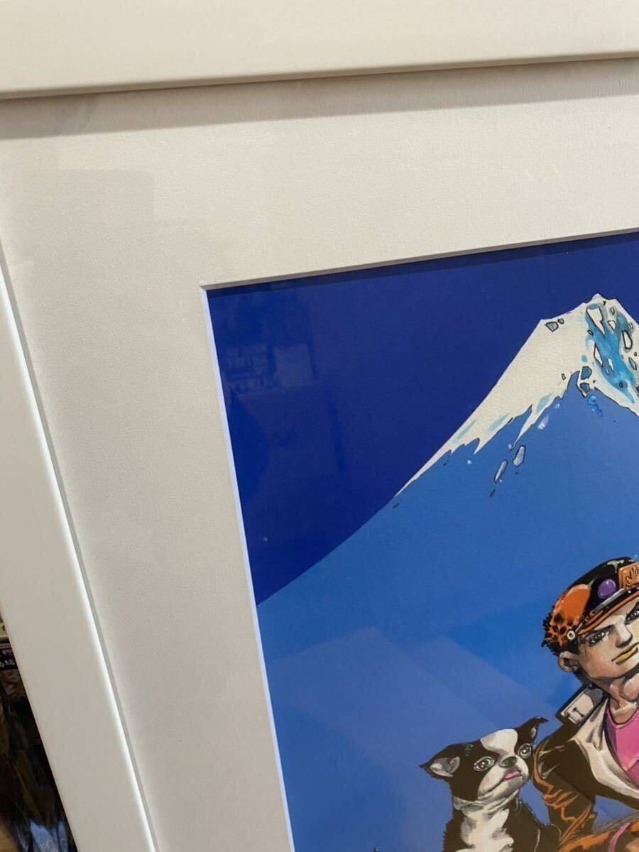 ジョジョの奇妙な冒険 ジョジョ展 空条承太郎 イギー 富士山 ジョジョの奇妙な冒険 ジョジョ展 空条承太郎 イギー 富士山