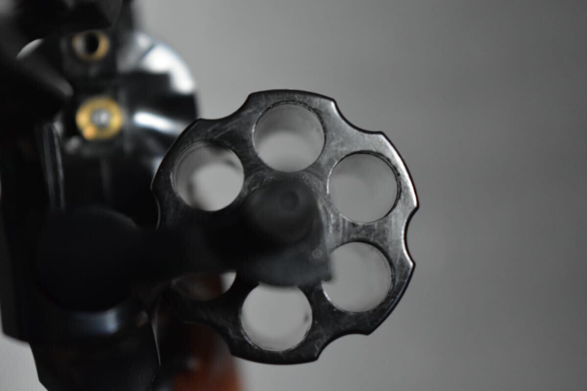 コクサイ　m19hwモデルガン　シリンダープロップ仕様 コクサイの金属M19をちょっとだけカッコ良くする : 