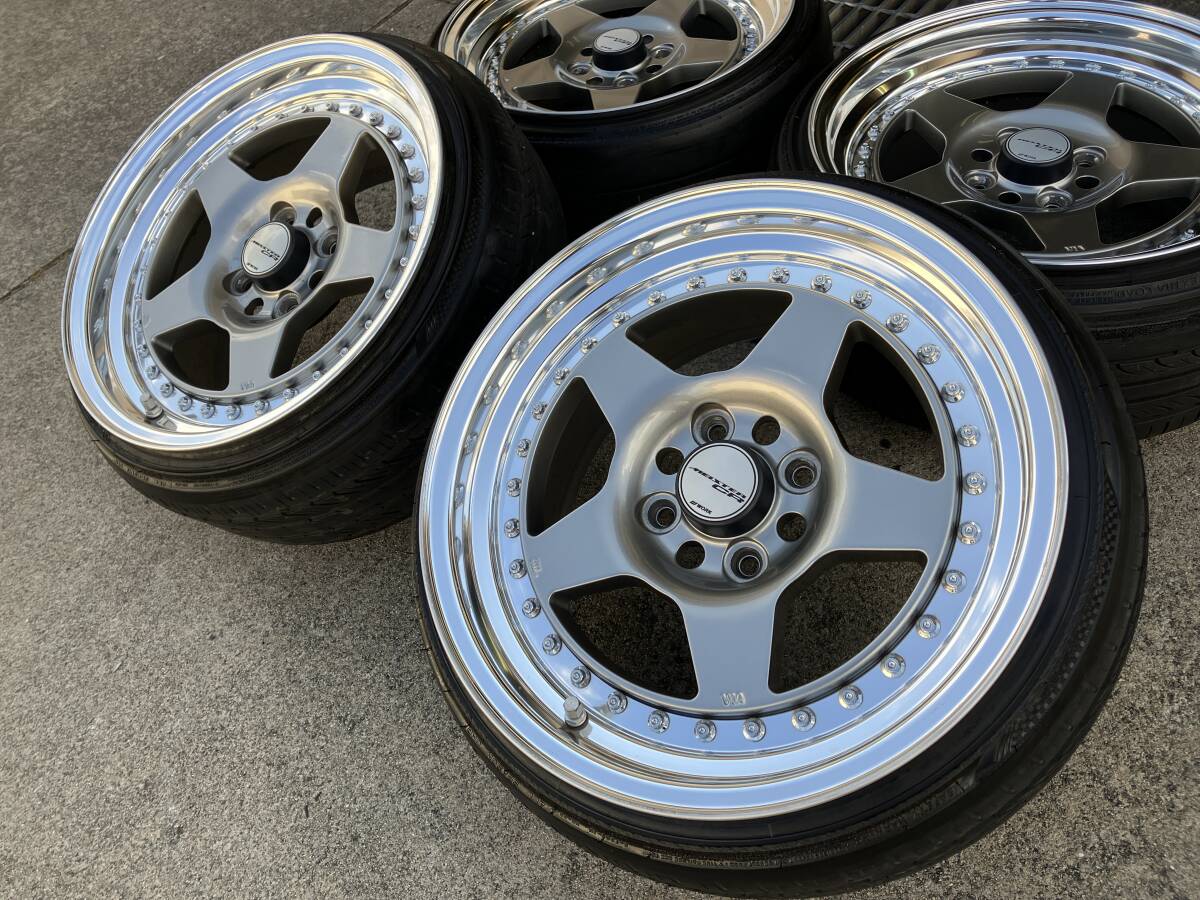 ラジドリ ホイール 深リム Amazon | 1/10ドリフトカー用 ハードタイヤ組込み済み シルバー