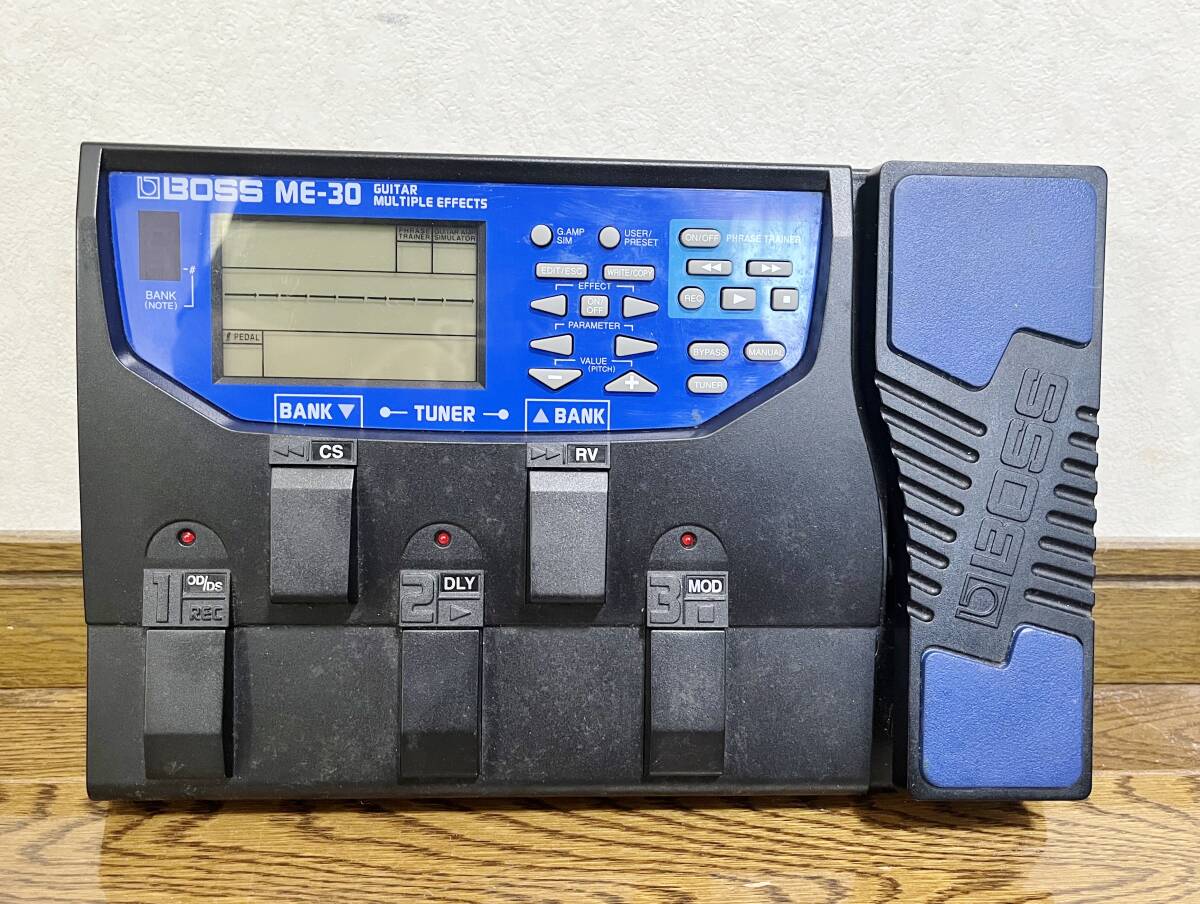 ◆ BOSS ME-30 エレキギター用 マルチエフェクター 動作品