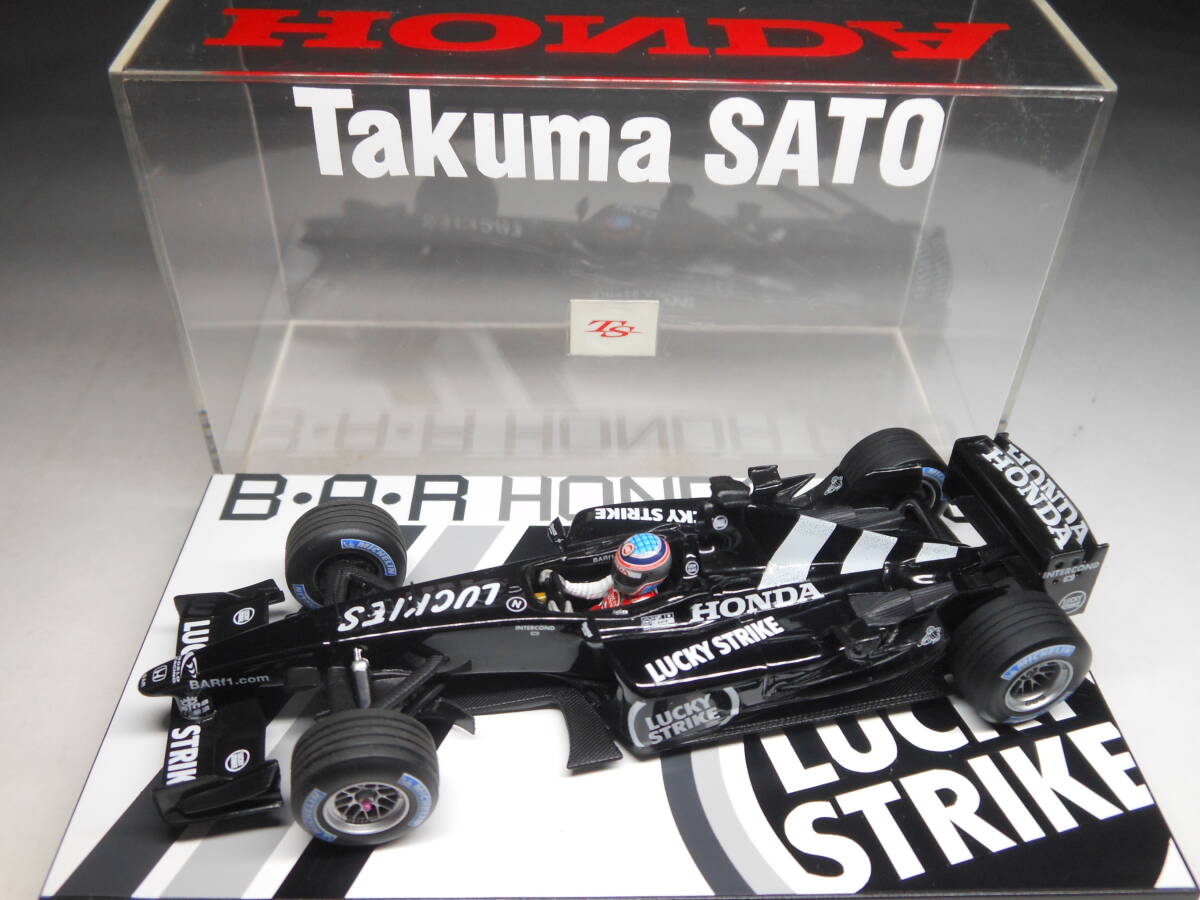 ミニチャンプス 1/43 B・A・R ホンダ 006 "LUCKY STRIKE"… 佐藤 琢磨… コンセプト・カー 2004