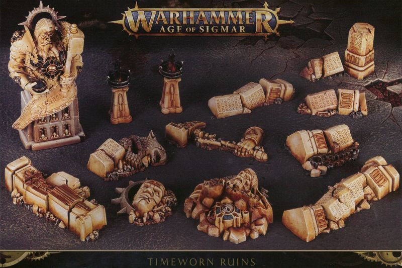 送料無料 新品 情景モデル タイムウォーン・ルーイン 64-87 ウォーハンマー エイジオヴシグマー AOS