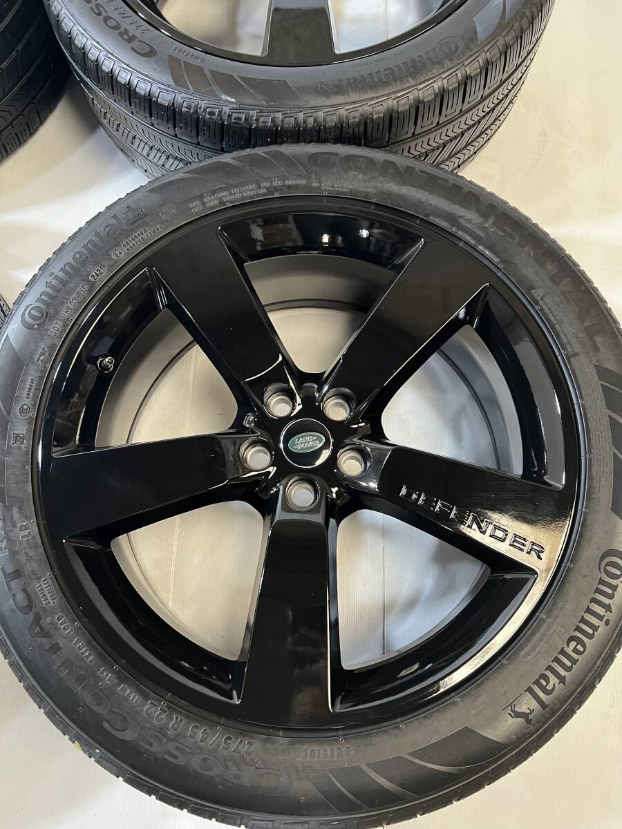 234R　現行 DEFENDER 純正 22インチ+continental LAND ROVER - ceracreate ページ！