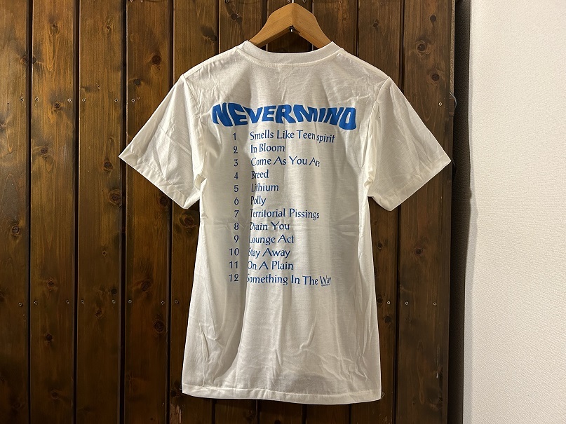 ニルヴァーナ ネヴァーマインド ビンテージスタイル Tシャツ ニルヴァーナ ネヴァーマインド ビンテージスタイル Tシャツ