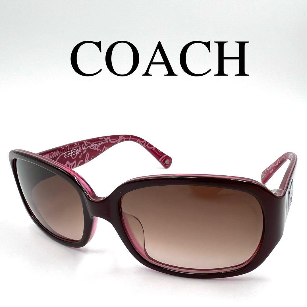 COACH コーチ サングラス 度なし SHARON S700A ケース付き