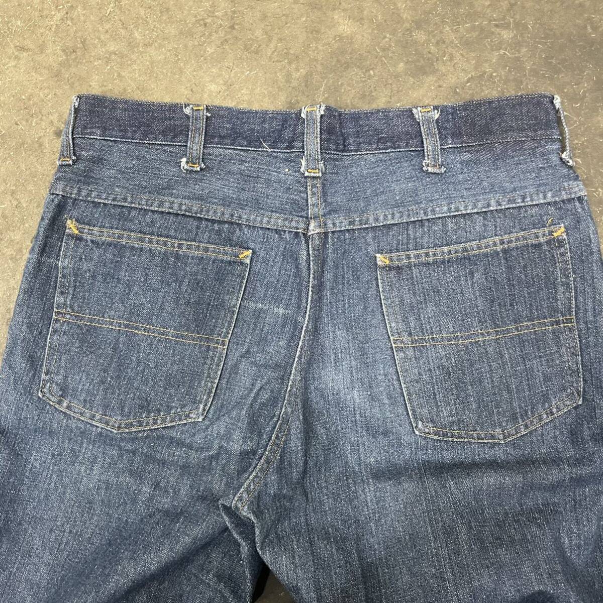 超希少 真っ紺 状態 70s ビンテージ W32 JCペニー ストア系 超希少 真っ紺 状態 70s ビンテージ W32 JCペニー ストア系
