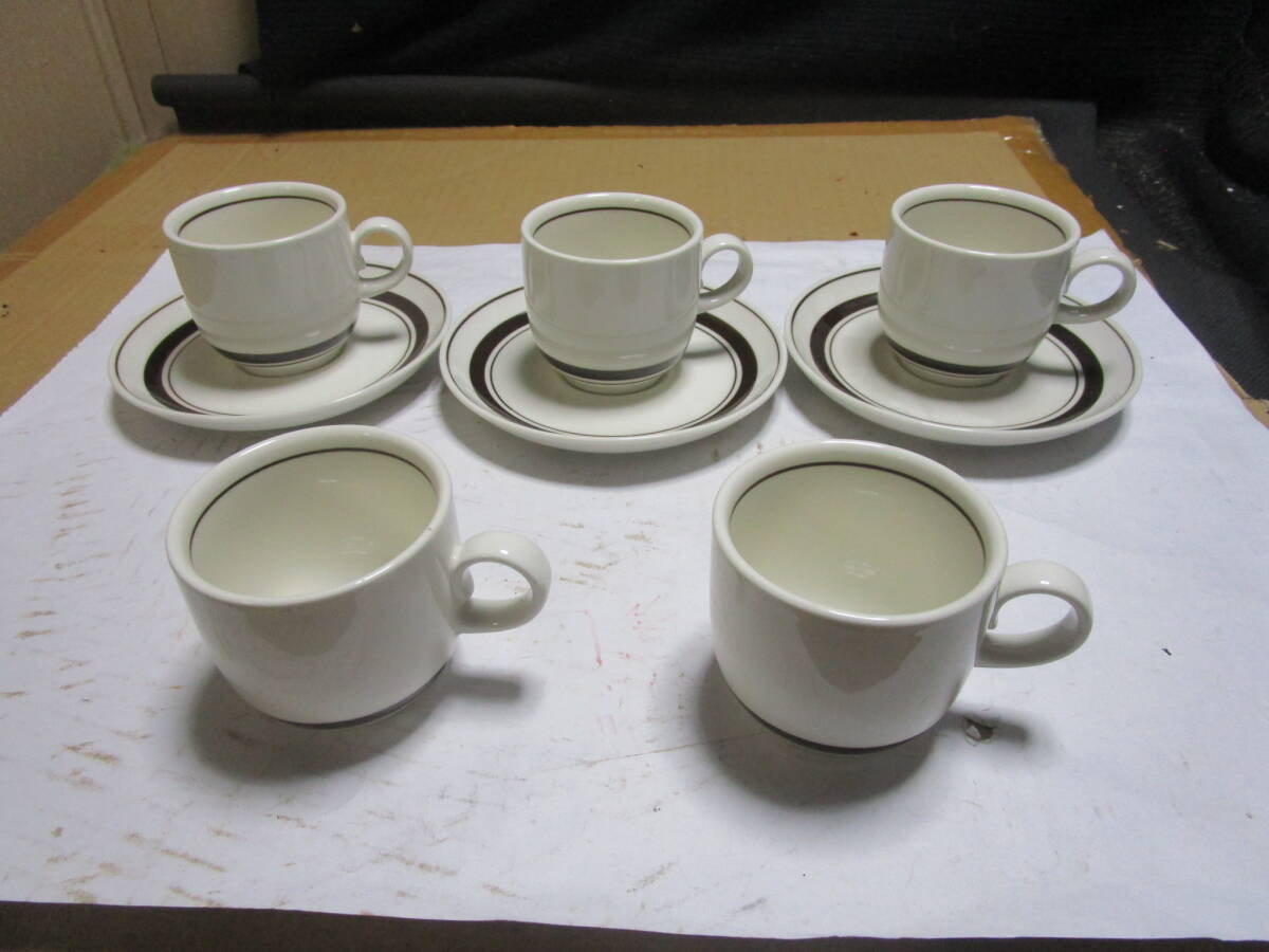 (確80.53）～カップ＆ソーサー ３點(diǎn)揃い（24.8.20） 