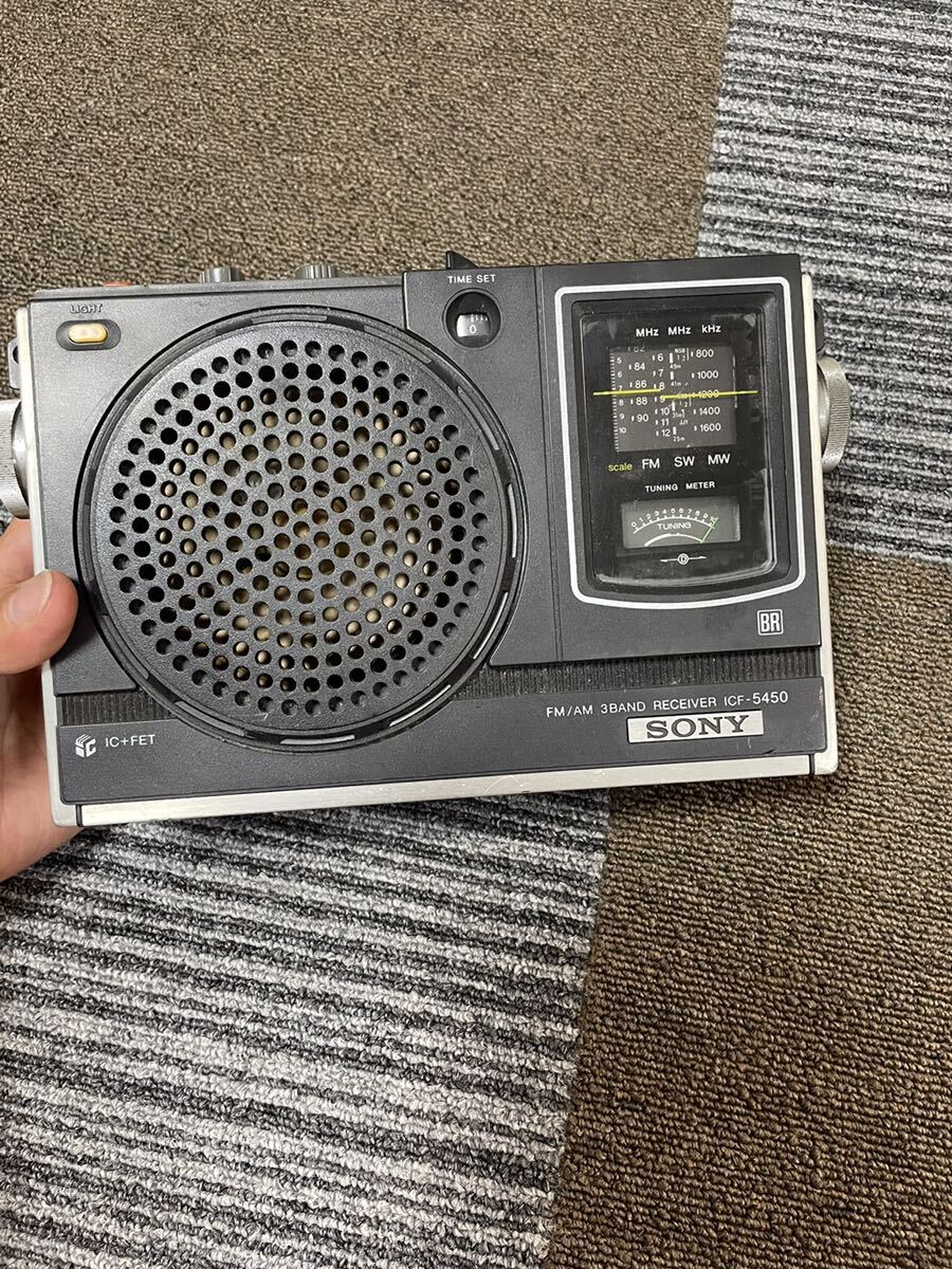 SONY ソニー ICF-5450ジャンク