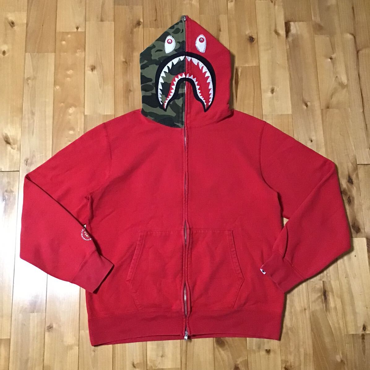 ☆XL☆ スワロフスキー シャーク パーカー shark full zip ☆XL☆ スワロフスキー シャーク パーカー shark full zip
