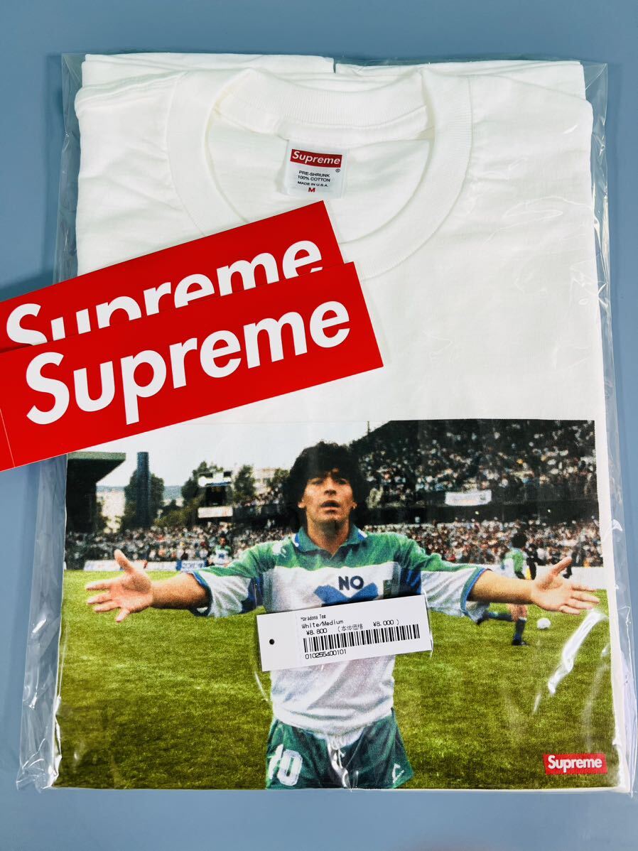 2024SS Supreme Maradona Tee シュプリーム マラドーナ Tシャツ 新品未使用 Mサイズ 白 ホワイト
