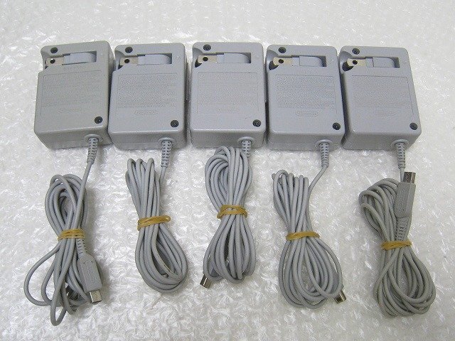 PK18807S 任天堂 3DS 3DSLL 2DS DSi DSiLL対応 ACアダプター 5個 PK18807S 任天堂 3DS 3DSLL 2DS DSi DSiLL対応 ACアダプター 5個