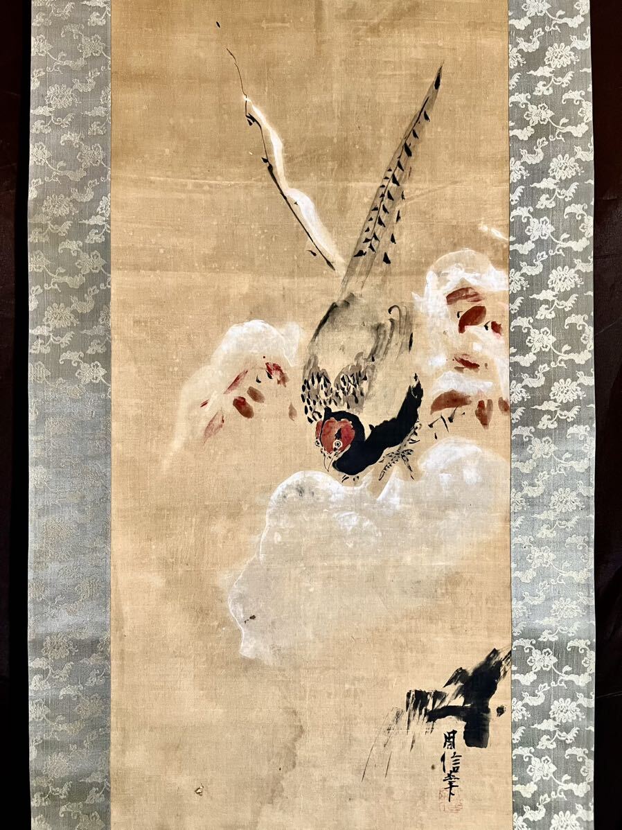 ベストセラー 白倉嘉入 菊の図 Japan from Mercari at Shop | 新潟 肉筆掛軸 絵画