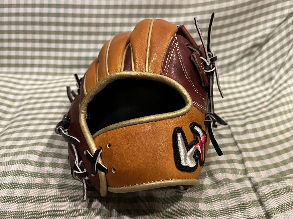 屋外未使用】ワールドペガサス 硬式軟式兼用 内野手用 グローブ