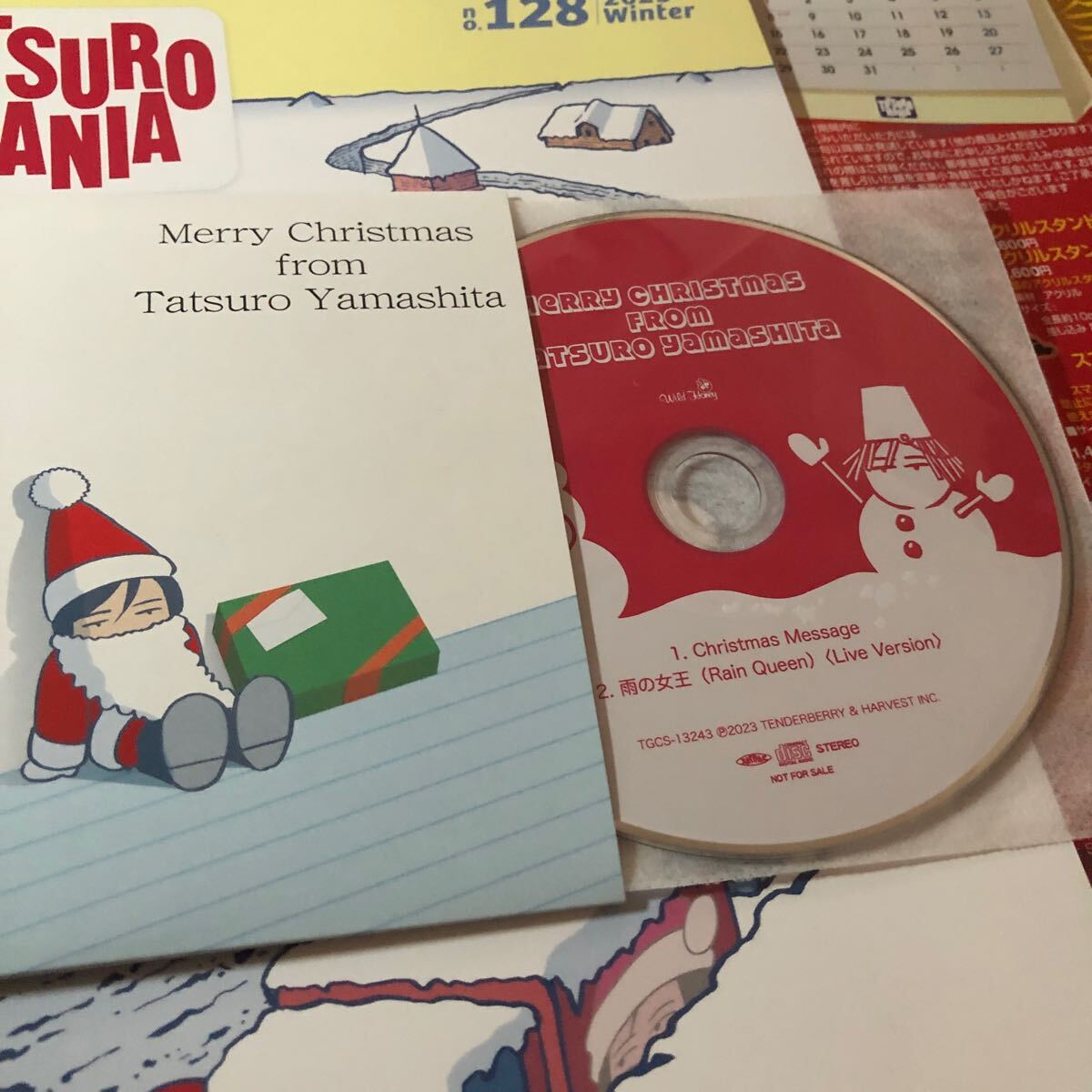 TATSURO MANIA 山下達(dá)郎 ファンクラブ 會(huì)報(bào) No. 128 ボーナスCD付き