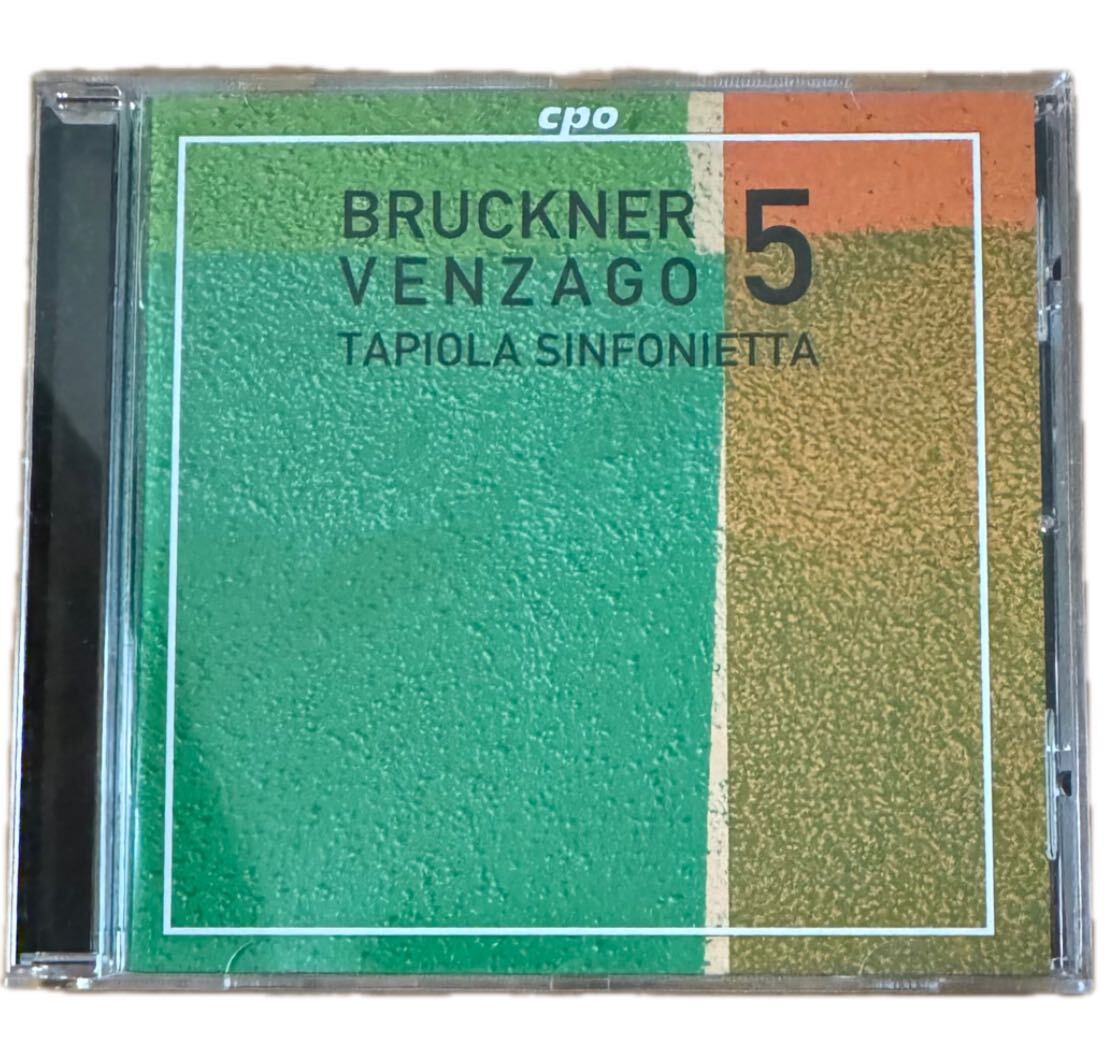 ブルックナー 交響曲第５番 ヴェンツァーゴ＆タピオラ・シンフォニエッタ クラシックCD CPO BRUCKNER VENZAGO 