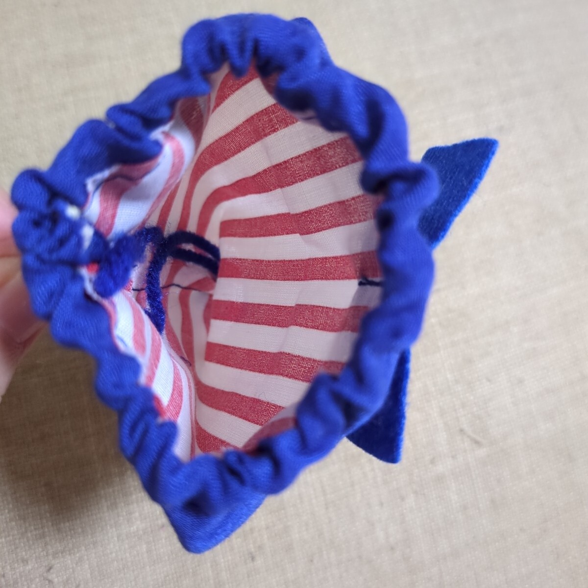 大阪土産＊食いだおれ人形＠帽子＊used品_画像4