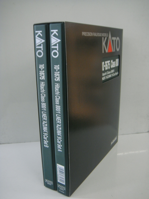 KATO 10-1675 Hitachi Class 800/1 LNER AZUMA 9Car Set A / B Nゲージ