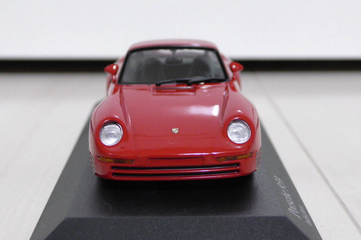 Minichamps 1:43 ポルシェ959年1987黒 400062522 モデル 車