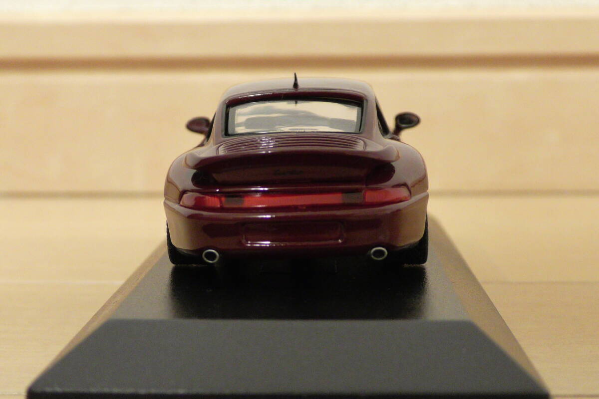 未使用品 送料無(wú)料 1/43 MINICHAMPS Porsche ポルシェ 911 ターボ レッドメタリック 1995 ミニチャンプス