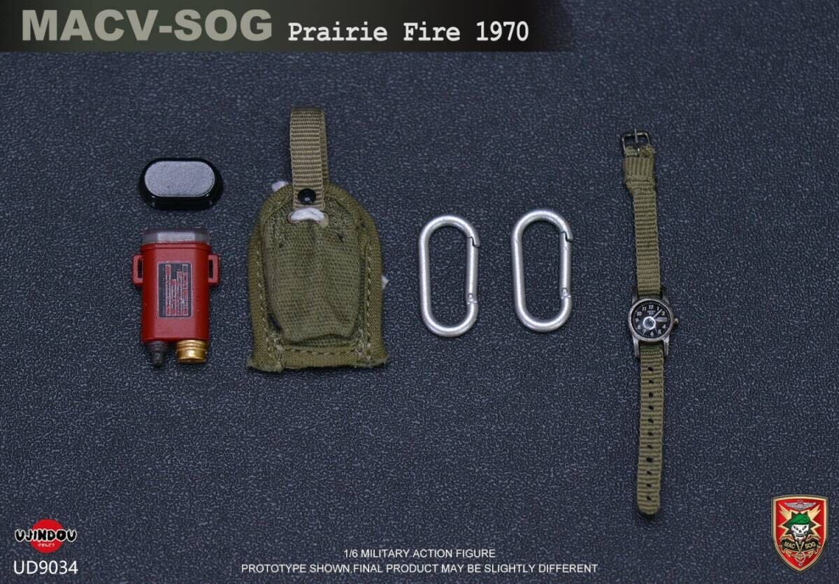 UJINDOU 1/6 MACV-SOG Prairie Fire 1970 unopened new goods UD9034 inspection ) DID 3R DAMTOYS Facepoolfigure