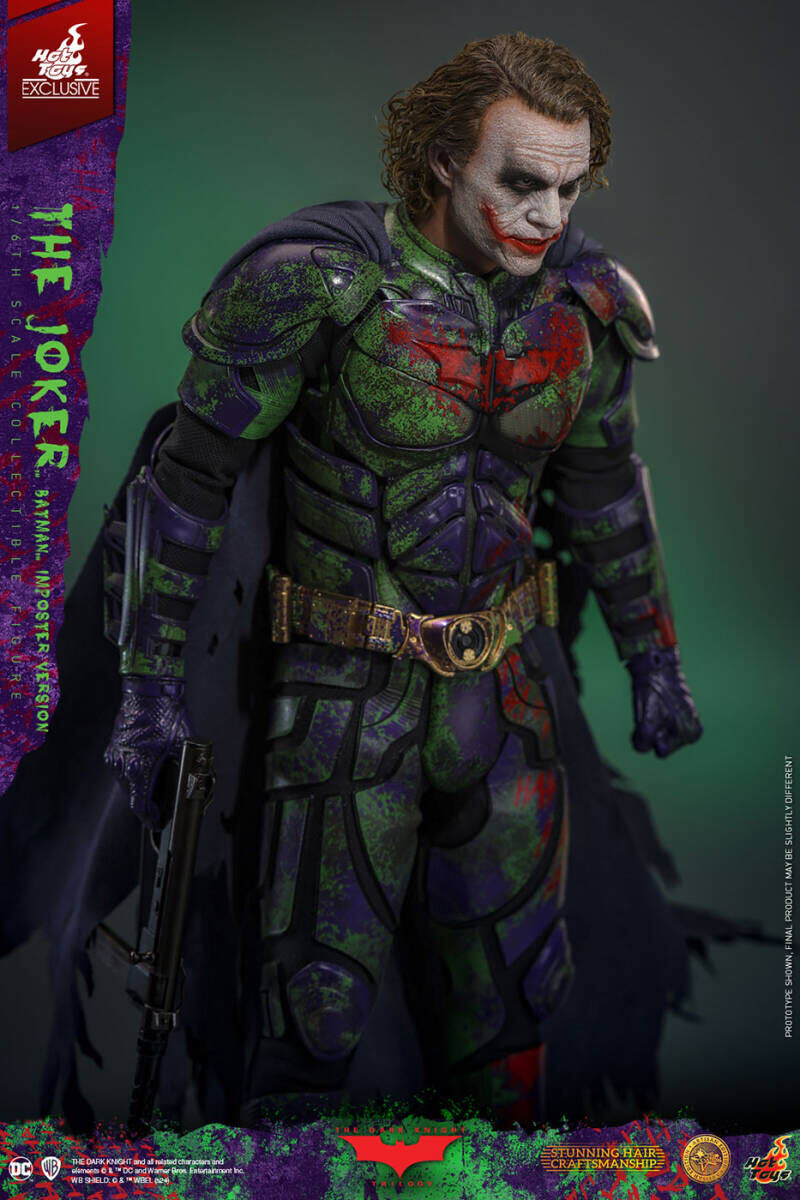ホットトイズ 1/6 会場限定 ダークナイト ジョーカー バットマン ムービー・マスターピース アルチザン】『ダークナイト』1/6