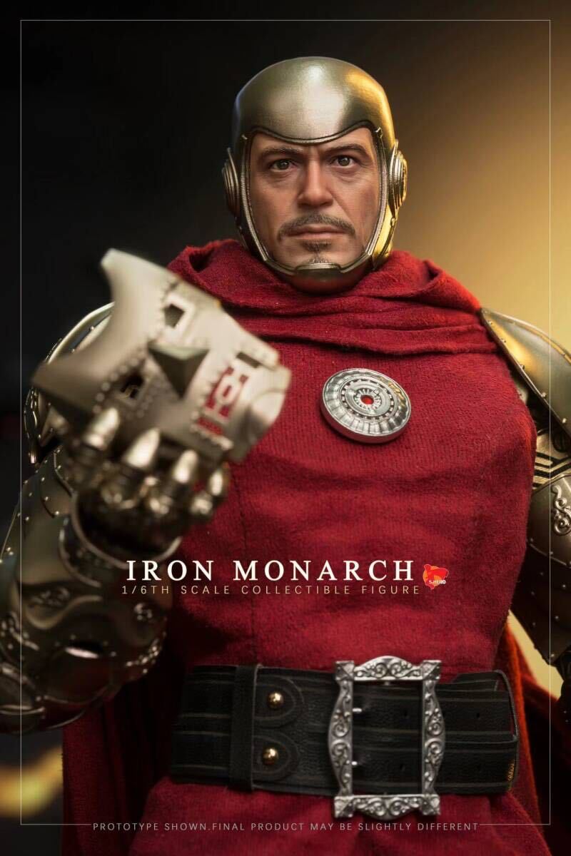 S-HERO 1/6 IRON MONARCH 未開封新品 SH003 検) ホットトイズ ドクター?ドゥーム Doctor Doom Dr.ドゥーム アイアンマン verycool 